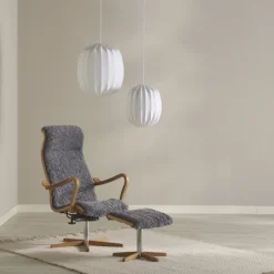 FÅTÖLJ GREVEN + PALL