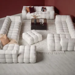 MODULSOFFA CREAM - DIVAN VÄNSTER